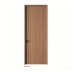 Custom Modern Eco friendly Fireproof Durable Sound Insulation Polymer Interior Door Flat Paint Free for Hotel Bedroom Apartment