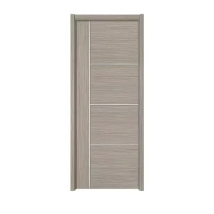 Custom Modern PVC-Laminated Solid Wood Composite Interior Hollow Door