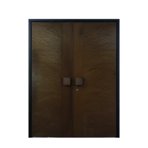 Custom Modern Solid Wood Exterior Front Entry Door