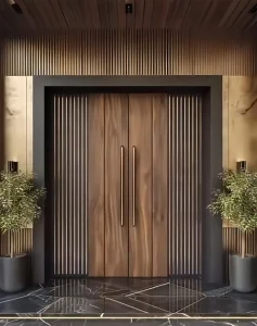 Custom Modern Wooden Door