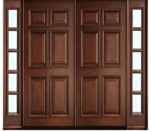 Custom Modern Wooden Interior Door for Bedroom or Residential Villa