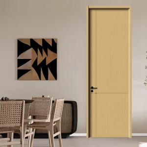Custom Paint-Free Waterproof Polymer Interior Door, Zero Formaldehyde, Hotel and Apartment Use