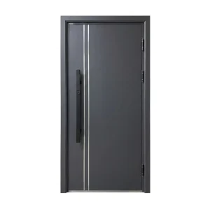 Custom Security Steel Exterior Door, Anti-Theft, Modern Design, Villa or Apartment Use, CE Certified