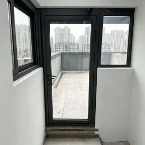 Custom-Size Balcony and Terrace Swing Doors with Multiple Finishes for Residential Renovation