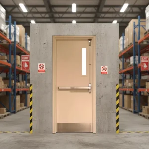 Custom Size Fireproof Security Door, Manufacturer Direct Supply, for Projects