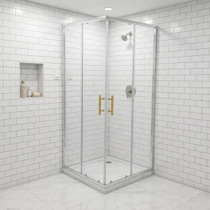 Custom Size Luxury Shower Door and Shower Cabin Shower Enclosure Bathroom