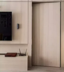 Custom-Size Space-Saving Invisible Hidden Wall Door with Installation Hardware Kit