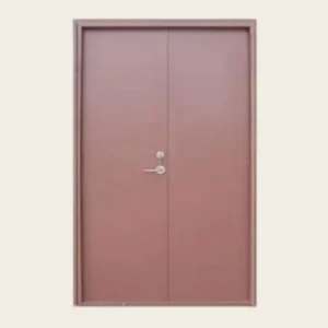 Custom Smoke-Proof Fire Door, Single or Double Swing, with Smoke Insulation for Commercial Building Corridors