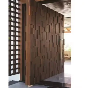 Custom Solid Wood Main Front Entry Door