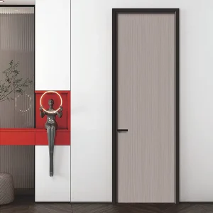 Custom Solid Wood Postmodern Waterproof Paint-Free Sound-Insulating Interior Suite Door XDF13002