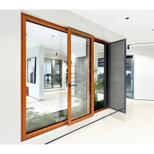 Custom Soundproof Thermally Broken Aluminum Glass Doors and Windows