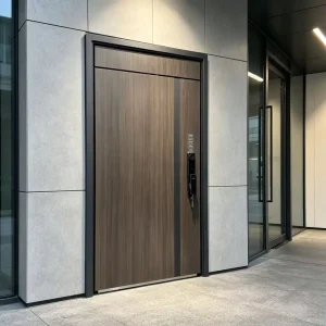 Custom Stainless Steel Anti-Theft Front Entry Security Door for Villa and Commercial Premises