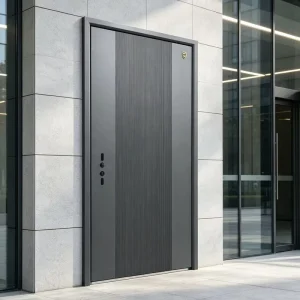 Custom Stainless Steel Anti-Theft Pivot Front Entry Security Door for Villa and Commercial Premises