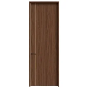Custom Teak and Oak Soundproof Bedroom Wooden Door for Apartments Villas and Homes