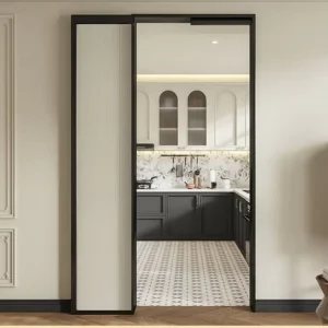 Custom Widened Swing Sliding Folding Glass Door for Balcony, Kitchen, and Bathroom