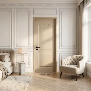 Custom Wood Composite Interior Room Doors, Baking Varnish Finish, China Manufacturer