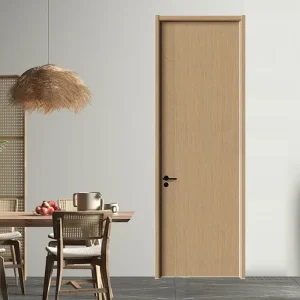 Customizable Composite Interior Swing Door for Bedroom or Apartment