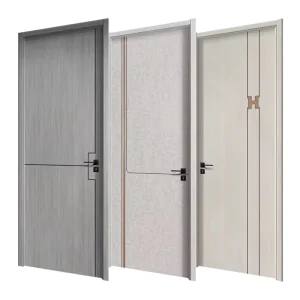 Customizable Farmhouse Soundproof Door with Foldable Design Solid Wood Construction and Convenient Installation