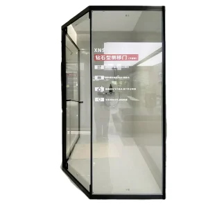 Customizable Frameless Stainless Steel Shower Screen Waterproof Bathroom Tempered Sliding Glass Door Enclosure Modern