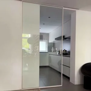 Customizable Interior Sliding Wall Pocket Doors for Kitchen