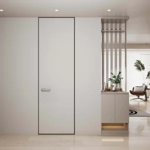 Customizable Modern Aluminum Invisible Hidden Door for Interior Use