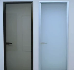 Customizable Size Aluminum Swing Door for Commercial Shopfront