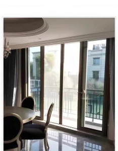 Customizable Sound Insulation Aluminum Profile Sliding Doors for Modern Living Room Kitchen Bathroom Villa Glass