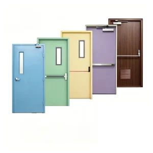 Customizable UL Certified Metal Fireproof Doors Safety Passage Doors