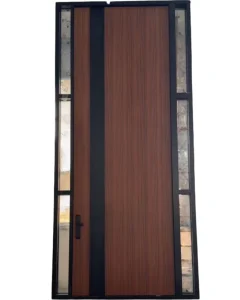 Customized 5 m High-Ceiling Oversized Aluminum Cast Entry Door