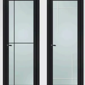Customized Aluminum Interior Swing Pivot Door for Residential Security