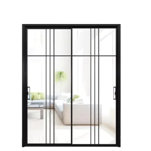 Customized Aluminum Sliding Door with Double Glass