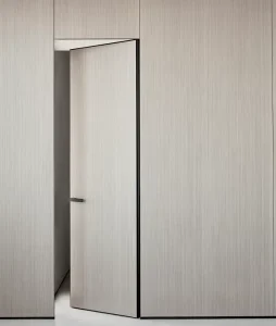 Customized Design Invisible Door Trimless Wood Door Interior Exterior White Hidden Door