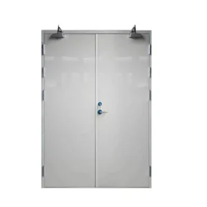 Customized Factory Direct Grade B/C Steel Engineering Fire Prevention Door