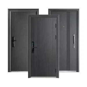 Customized Modern Entry Security Door Digital Smart Lock Electric Automatic Anti-Theft for Hotels Smart Houses Apartments