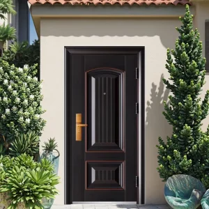 Residential Villa Steel Front Entrance Anti-Theft Security Door