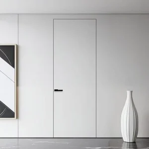 Customized Modern Hidden Wooden Interior Swing Door System