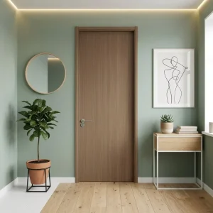 Customized Modern Interior Door for Bedroom, Living Room, Apartment, and Hotel