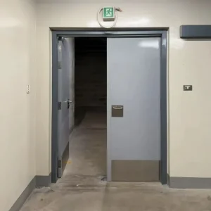Customized Size Steel Apartment Fireproof Door for Office Buildings