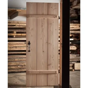 Customized Solid Wood Main Entrance Interior Door with Mortise-and-Tenon Structure