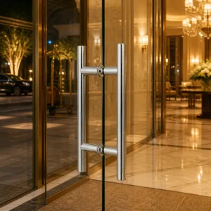 Customized Stainless Steel H-Shape Glass Door Handle