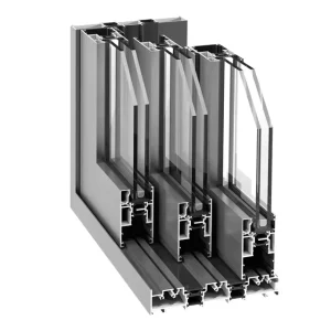 Customized Tempered Glass Sliding Door, French Interior Door, and Sliding Gate Track