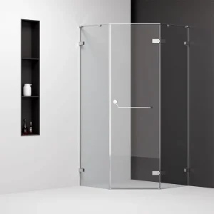 Customized Tempered Glass Waterproof Bathroom Shower Door and Shower Room