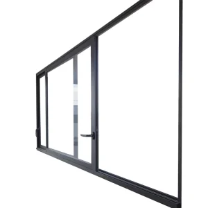 Customized Thermal-Break Aluminum Alloy Door Window Systems Living Room Villa Bay-Window Enclosures Minimalist Design Soundproof