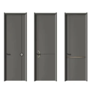Customized Waterproof Melamine Interior Door for Hotels