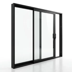 Customized Wine Cellar Ultra-Slim Frame Low-E Glass Stainless Steel Side-Opening Panoramic Sliding Door