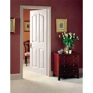 Deep Carving Shaker Style Solid Wood Bedroom Door