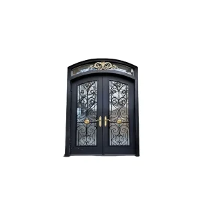 Double Front Door for House Exterior Entrance Decorative Insulated Design