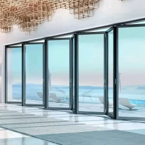Double Glaze Door Stacker Doors Triple Track Sliding Doors With Poignet Porte Shoji Door Security Mesh for Sliding Swing Door