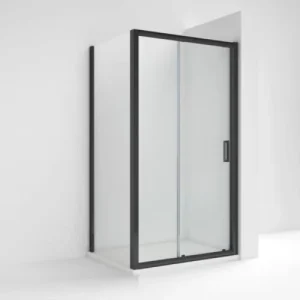Double-Glazed Single-Leaf Bathroom Aluminum Flush Swing Door