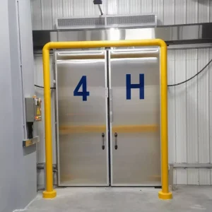 Double Leaf Sliding Cold Room Door Optional Electric Control System Auxiliary Accessories Available for Freezer Warehouse